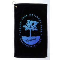 Minimalist Tree Joshua Tree National Park Distressed Design Gift Golf Towel