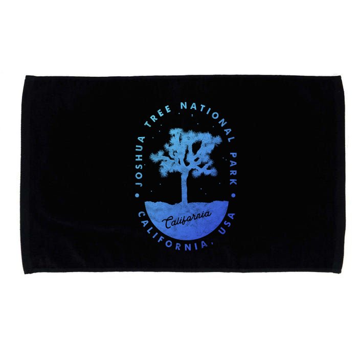 Minimalist Tree Joshua Tree National Park Distressed Design Gift Microfiber Hand Towel