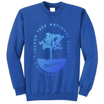 Minimalist Tree Joshua Tree National Park Distressed Design Gift Sweatshirt