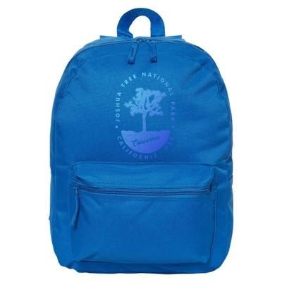 Minimalist Tree Joshua Tree National Park Distressed Design Gift 16 in Basic Backpack