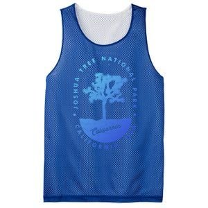 Minimalist Tree Joshua Tree National Park Distressed Design Gift Mesh Reversible Basketball Jersey Tank