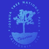 Minimalist Tree Joshua Tree National Park Distressed Design Gift Magnet