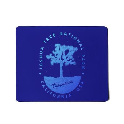 Minimalist Tree Joshua Tree National Park Distressed Design Gift Mousepad