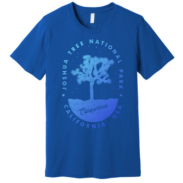 Minimalist Tree Joshua Tree National Park Distressed Design Gift Premium T-Shirt