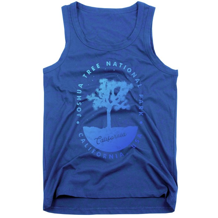 Minimalist Tree Joshua Tree National Park Distressed Design Gift Tank Top