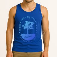 Minimalist Tree Joshua Tree National Park Distressed Design Gift Tank Top