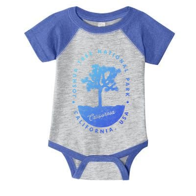 Minimalist Tree Joshua Tree National Park Distressed Design Gift Infant Baby Jersey Bodysuit