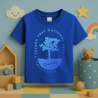 Minimalist Tree Joshua Tree National Park Distressed Design Gift Toddler T-Shirt