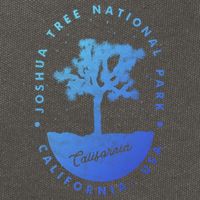 Minimalist Tree Joshua Tree National Park Distressed Design Gift Cotton Canvas Backpack