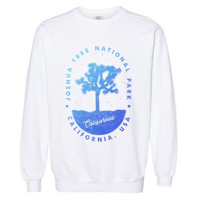 Minimalist Tree Joshua Tree National Park Distressed Design Gift Garment-Dyed Sweatshirt