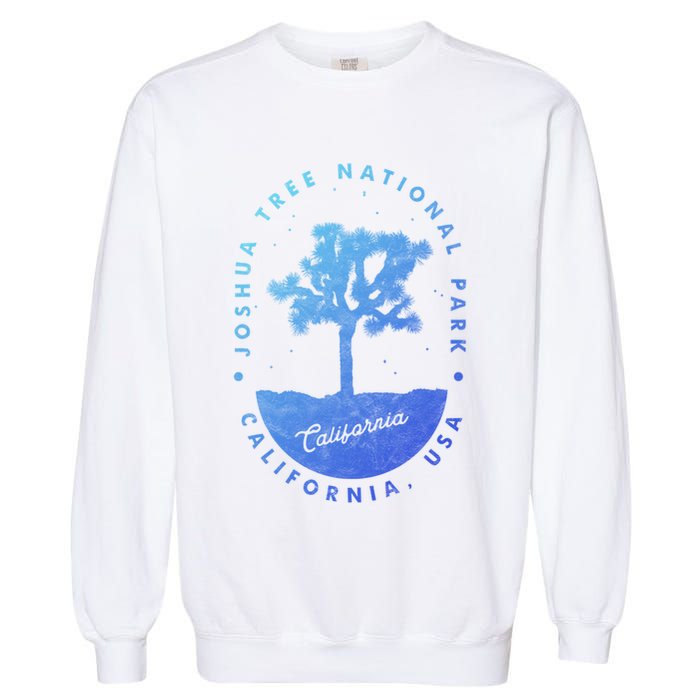 Minimalist Tree Joshua Tree National Park Distressed Design Gift Garment-Dyed Sweatshirt