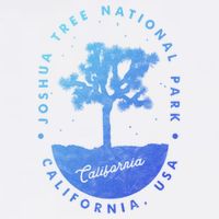 Minimalist Tree Joshua Tree National Park Distressed Design Gift Garment-Dyed Sweatshirt
