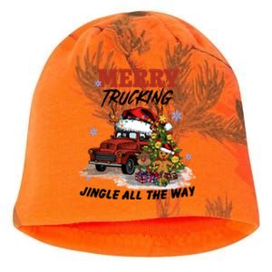 Merry Trucking Jingle All The Way Christmas Kati - Camo Knit Beanie