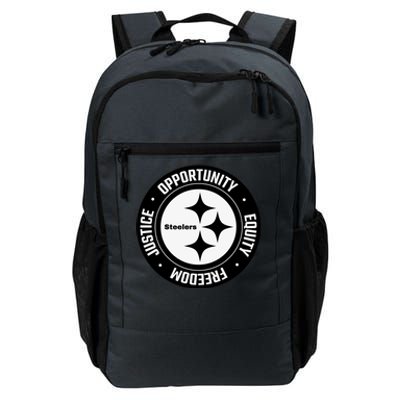 Mike Tomlin Justice Opportunity Equity Freedom Daily Commute Backpack