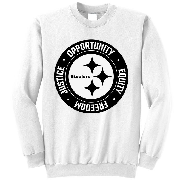 Mike Tomlin Justice Opportunity Equity Freedom Sweatshirt