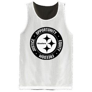 Mike Tomlin Justice Opportunity Equity Freedom Mesh Reversible Basketball Jersey Tank