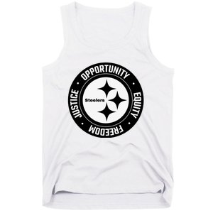 Mike Tomlin Justice Opportunity Equity Freedom Tank Top