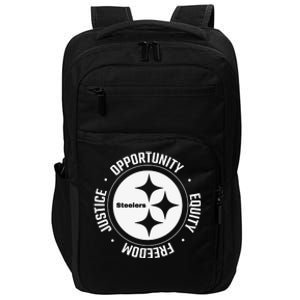 Mike Tomlin Justice Opportunity Equity Freedom Impact Tech Backpack