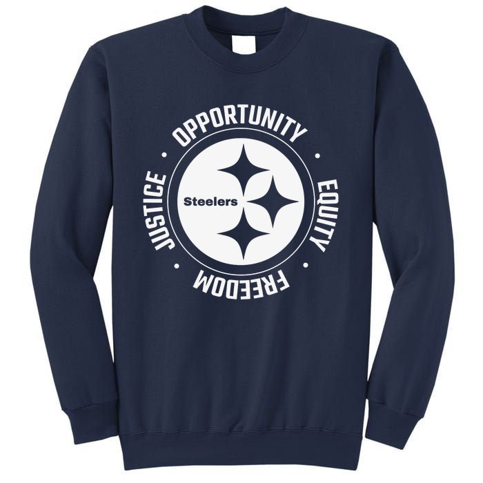 Mike Tomlin Justice Opportunity Equity Freedom Sweatshirt