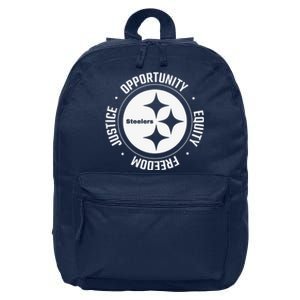 Mike Tomlin Justice Opportunity Equity Freedom 16 in Basic Backpack