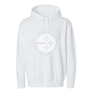 Mike Tomlin Justice Opportunity Equity Freedom Garment-Dyed Fleece Hoodie