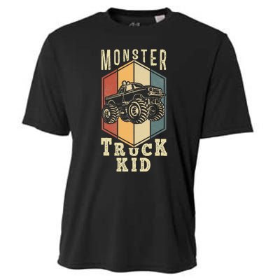 Monster Truck K.I.D Gifts Cooling Performance Crew T-Shirt