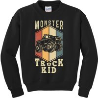 Monster Truck K.I.D Gifts Kids Sweatshirt