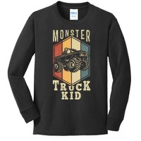 Monster Truck K.I.D Gifts Kids Long Sleeve Shirt