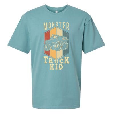 Monster Truck K.I.D Gifts Sueded Cloud Jersey T-Shirt