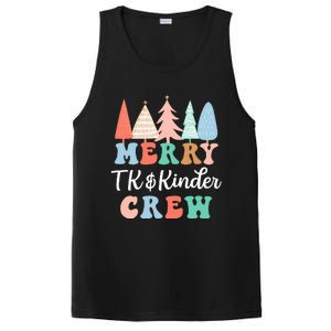 Merry TK & Kinder Crew Kindergarten Teacher Christmas Tree  PosiCharge Competitor Tank