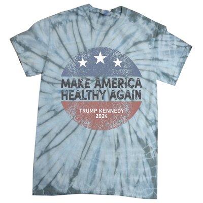 Maha Trump Kennedy 2024 Make America Healthy Again Tie-Dye T-Shirt