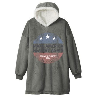 Maha Trump Kennedy 2024 Make America Healthy Again Hooded Wearable Blanket