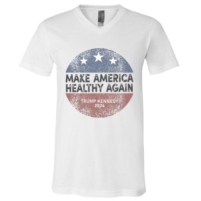 Maha Trump Kennedy 2024 Make America Healthy Again V-Neck T-Shirt