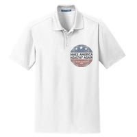 Maha Trump Kennedy 2024 Make America Healthy Again Dry Zone Grid Polo