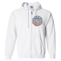 Maha Trump Kennedy 2024 Make America Healthy Again Full Zip Hoodie