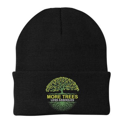 More Trees Less Assholes Environmentalist Earth Advocate Beanie