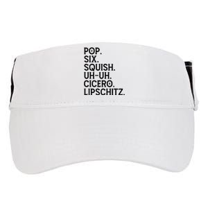 Musical Theater Lover Pop Six Squish Uh Uh Cicero Lipschitz Adult Drive Performance Visor