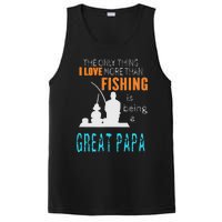 More Than Love Fishing Great Papa Special Great Grandpa PosiCharge Competitor Tank