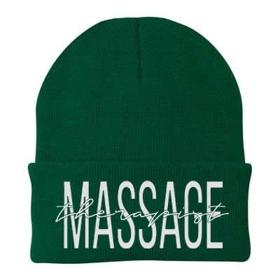 Massage Therapist LMT Licensed Massage Therapist Knit Cap Winter Beanie