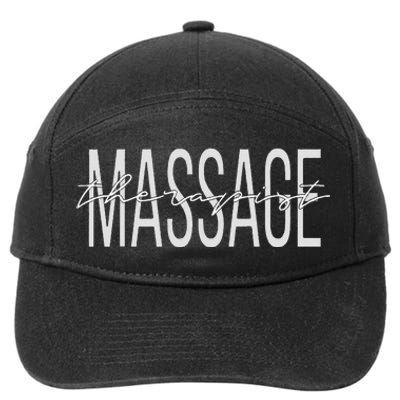 Massage Therapist LMT Licensed Massage Therapist 7-Panel Snapback Hat