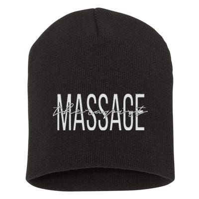 Massage Therapist LMT Licensed Massage Therapist Short Acrylic Beanie