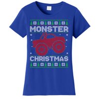 Monster Truck Lover Ugly Monster Truck Christmas Gift Women's T-Shirt