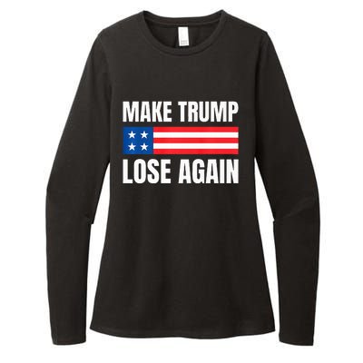 Make Trump Lose Again Election 2024 Premium Womens CVC Long Sleeve Shirt