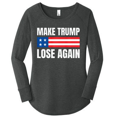 Make Trump Lose Again Election 2024 Premium Women's Perfect Tri Tunic Long Sleeve Shirt