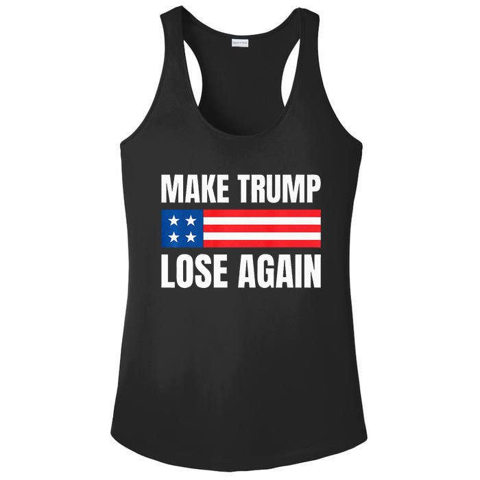 Make Trump Lose Again Election 2024 Premium Ladies PosiCharge Competitor Racerback Tank