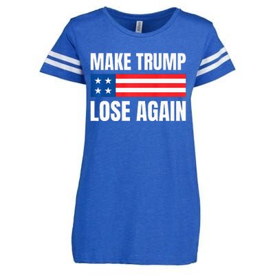 Make Trump Lose Again Election 2024 Premium Enza Ladies Jersey Football T-Shirt