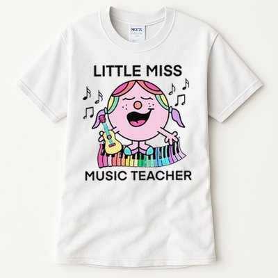 Music Teacher Listle Miss Funny Tall T-Shirt