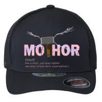 Mo Thor Like Mom Just Way Mightier Funny Mothers Day Flexfit Unipanel Trucker Cap