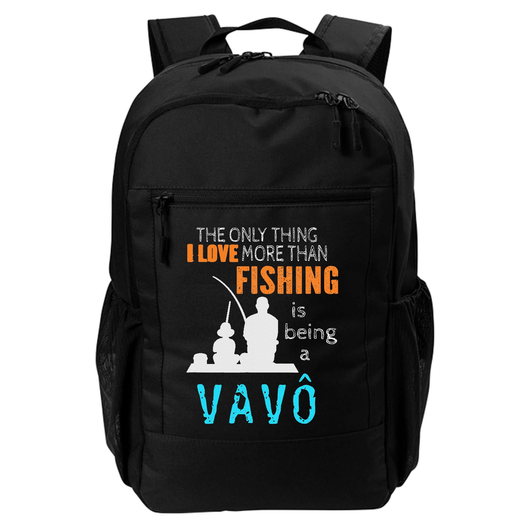 More Than Love Fishing Vavô Portuguese Brazilian Grandpa Backpack