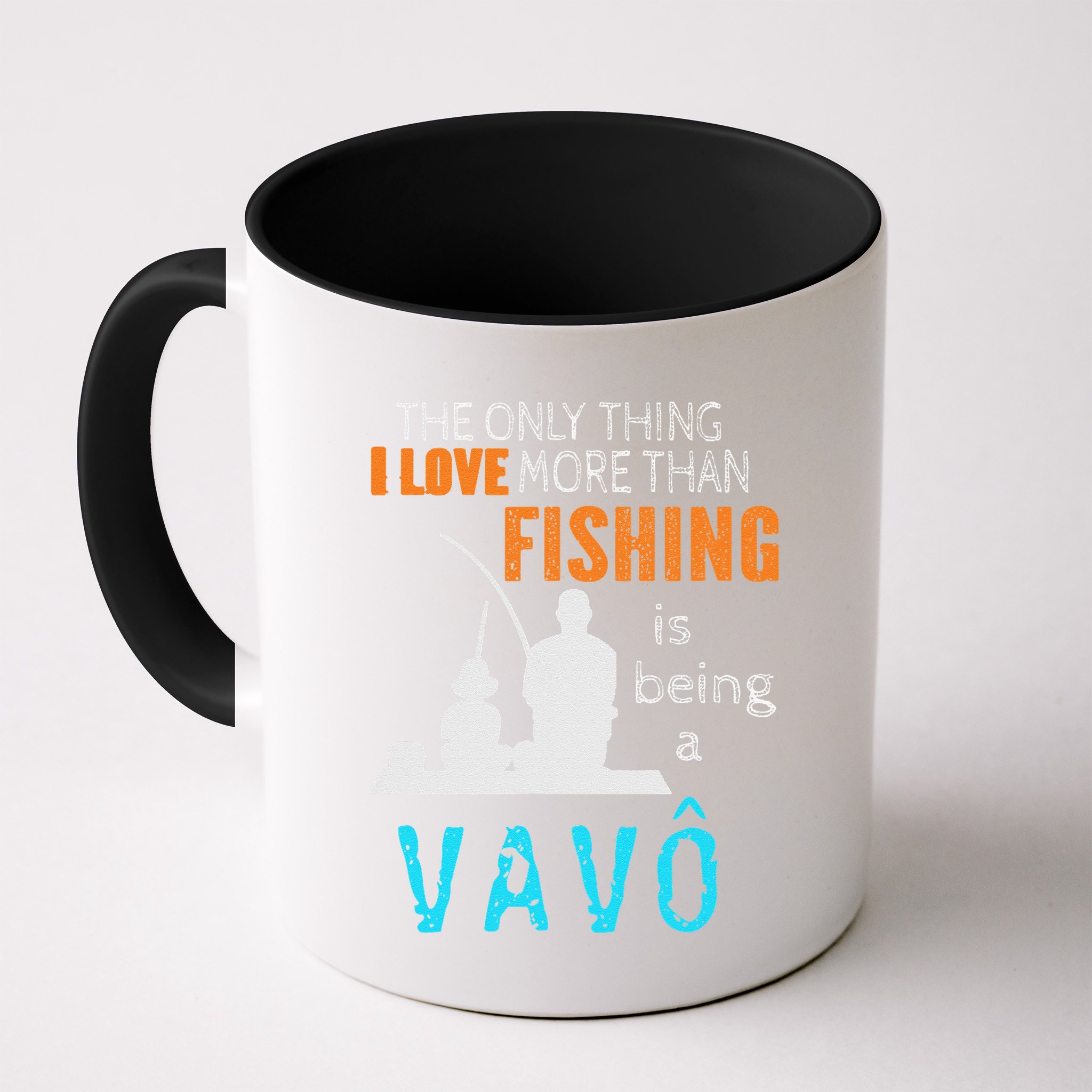 More Than Love Fishing Vavô Portuguese Brazilian Grandpa Mug